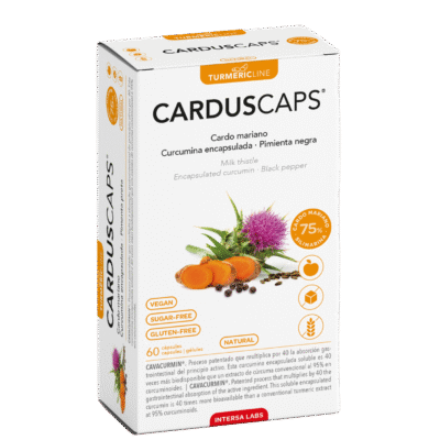 CARDUSCAPS® N60 maisto papildas cholesterolio mažinimui, kepenims, detoksui
