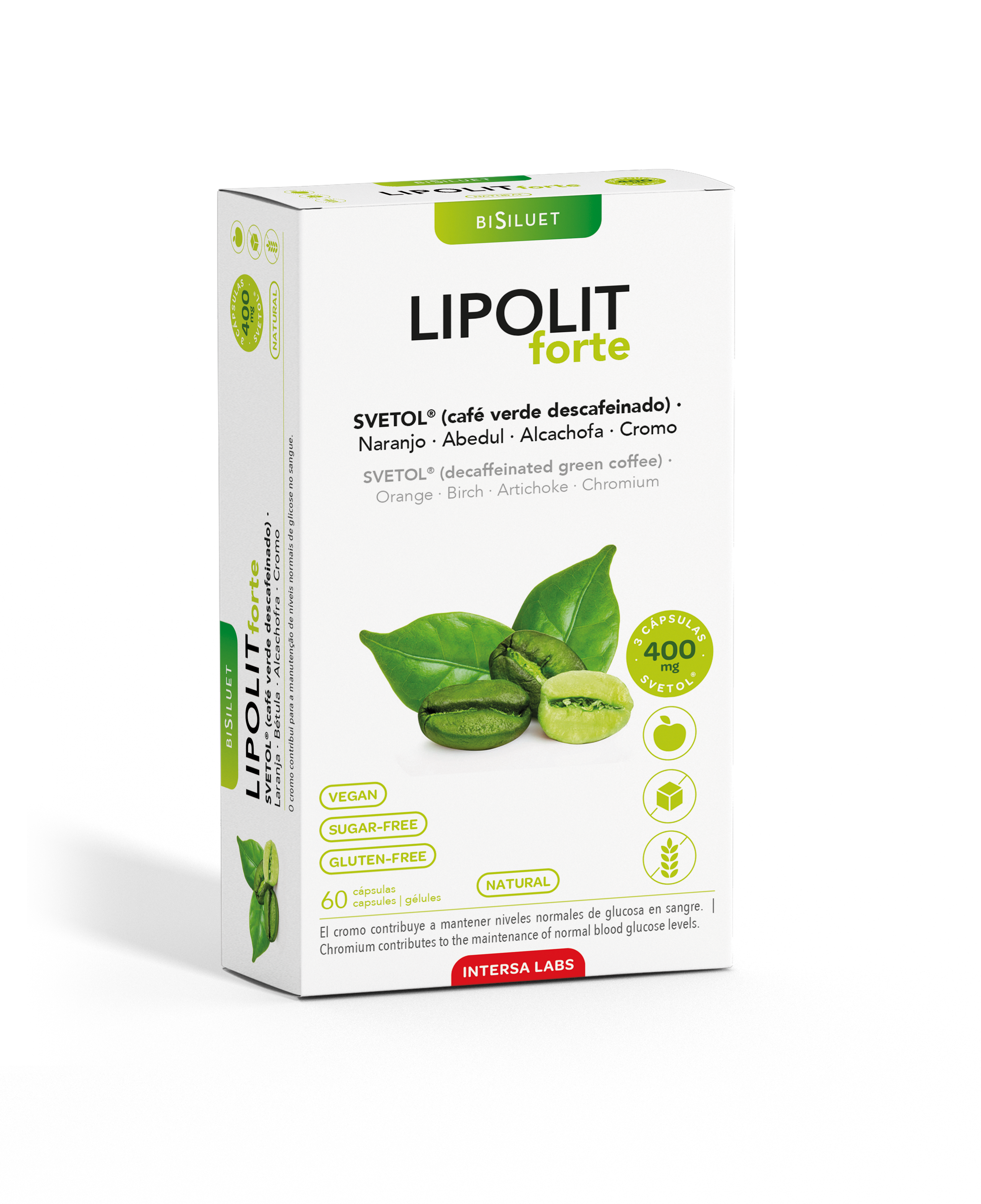 LIPOLIT FORTE N60 maisto papildas svorio kontrolei