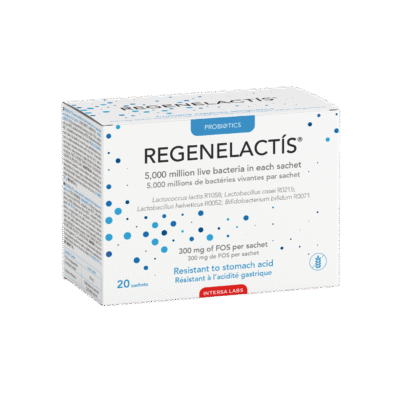 REGENELACTIS® N20 gerosios bakterijos 5 mlrd. ir skaidulos